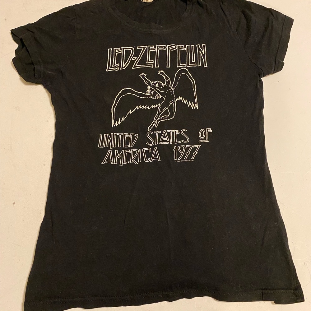 Led Zeppelin Black Band Tee